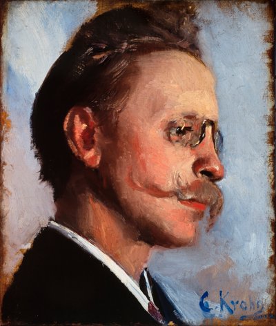 Otto Benzon by Christian Krohg